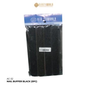 AC-32 - NAIL BUFFER BLACK (5PC)