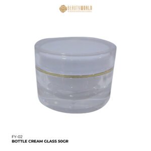 FY-02 - BOTTLE CREAM GLASS 50GR