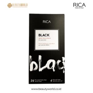 RICA WAX - BODY WAX STRIPS BLACK 24 PCS