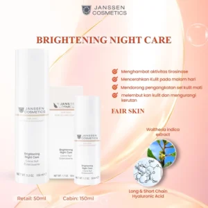 JANSSEN - BRIGHTENING NIGHT CARE
