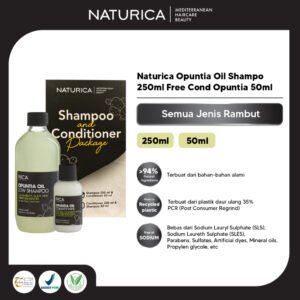Naturica - Opuntia Oil Shampo 250ml Free Cond Opuntia 50ml