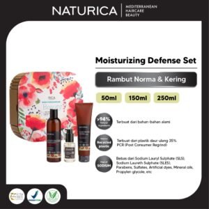 Naturica - Moisturizing Defense Set (Moisturizing Defense Shampoo 250ml + Opuntia oil intensive hairmask 150ml + Opuntia Oil Treatment 50ml)